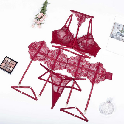 Surprise Women's Halter Garter Intimates Kit