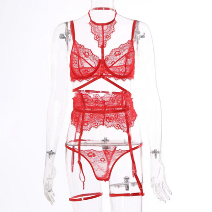 Surprise Women's Halter Garter Intimates Kit
